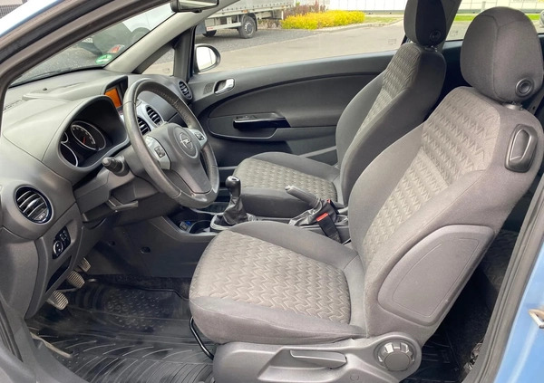 Opel Corsa cena 19900 przebieg: 238337, rok produkcji 2013 z Warszawa małe 407